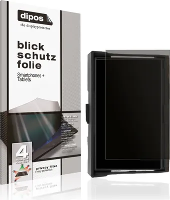 Produktbild von Blickschutzfolie für Sixtop P1 matt Schutzfolie Folie Display Schutz dipos