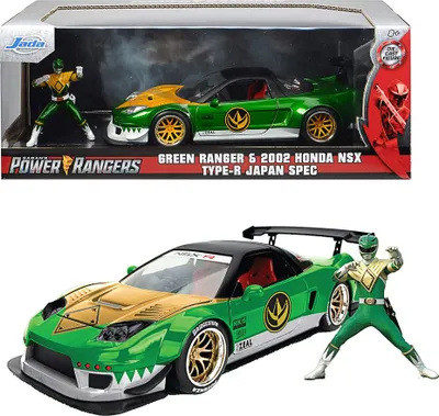 Produktbild von Jada Toys 253255026 - Power Rangers 2002 Honda NSX Type-R, 1:24