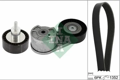 Image de Kit Courroie Striée Multiple Pour Ford 2.0 Ecoblue Tourneo/Transit