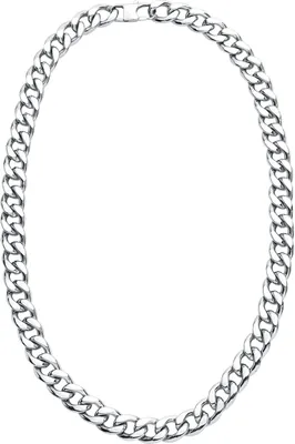 Produktbild von etNox hard and heavy Halskette Herren Panzerkette silberfarben 50 cm