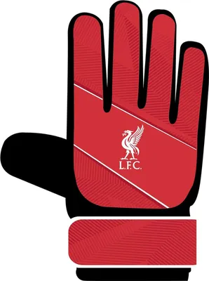 Produktbild von Liverpool FC - Torhüter-Handschuhe für Kinder RD3905 (5) (Rot/Weiß)