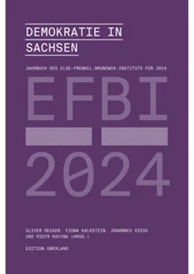 Obrázek produktu pro Demokratie in Sachsen