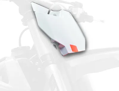 Produktbild von POLISPORT Nummerntafel vorne weiß passend für KTM SX85