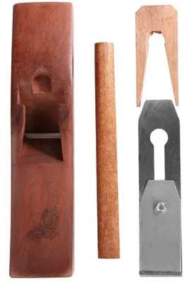 Productafbeelding van Houtbewerking Blokschaaf - 28 Cm Snijbreedte - Gelegeerd Staal En Hout - Handmatige Houtschaafmachine