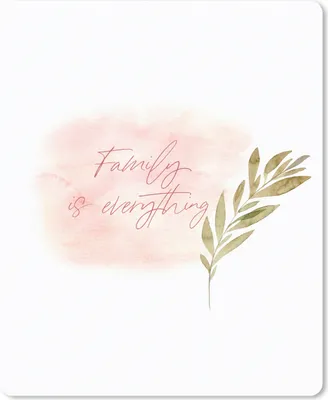 Produktbild von MuchoWow® Mauspad Mousepad Familie - Zitate - Sprichwörter - Familie ist alles 19x23 cm - Mousepads - Maus Mat - Pad - Mausunterlage - Mauspads - Spielen