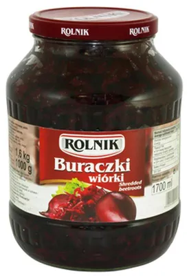 Zdjęcie produktu dla Buraczki wiórki 1700 ml Rolnik