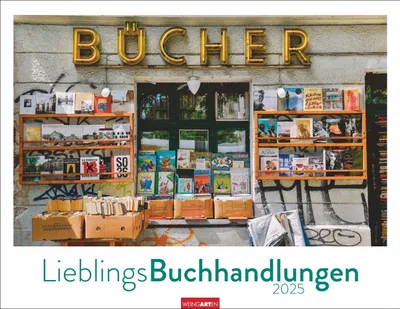 Produktbild von Lieblings-Buchhandlungen Kalender 2025
