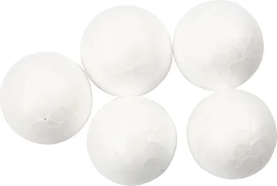 Produktbild von Creativ Company Bälle, D 2 cm, weiß, 200 Stück 1 Box
