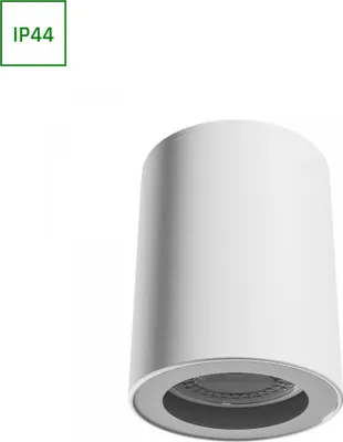 Produktbild von Spectrum LED CHLOE GU10 Aufbauleuchte max. 10W Deckenleuchte 250V weiß IP44 downlight rund