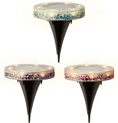 Image de Lumineo Lumière Solaire Verre Rond éclairage Solaire Décoratif Autonome En Verre - Lumineo