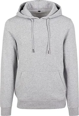 Produktbild von Build Your Brand BY118 | Herren Sweat Premium Hoody - Farbe: Heather Grey - Größe: L