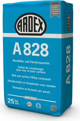 Produktbild von ARDEX Ardumur A 828 Wandfüller und Flächenspachtel, 5Kg