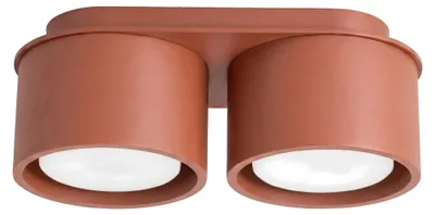 Produktbild von Plafond MODO 2 rote ocker Gx53 2xGx53 10W Aluminium 8x10x21cm Sollux Lighting