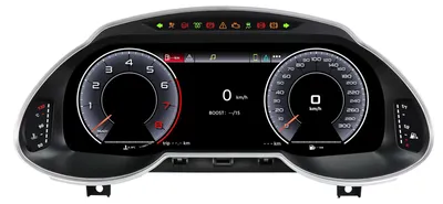 Immagine prodotto di Cruscotto digitale, compatibile con il modello Q5 prodotto dal 2009 al 2018, display LCD da 12,3 pollici, sistema operativo Linux, unità principale