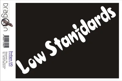 Produktbild von Aufkleber / Autoaufkleber - JDM / Die cut / Auto / OEM - Low Standards - 210x40 mm silber - Heckscheibe / Heckscheibenaufkleber