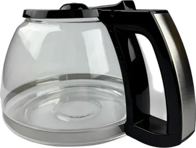 Produktbild von Melitta 6690205, Karaffe, Easy Top: Type 1010-03 et - 04, Schwarz, Edelstahl, Transparent, Glas, 1 Stück(e)