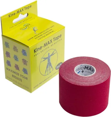 Produktbild von Kine-MAX SuperPro Baumwolle Kinesiologie Band rot