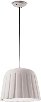 Immagine prodotto di DECO' MADAME GRES C2571, Lampada a Soffitto Sospensione in Vetroceramica, Ferroluce