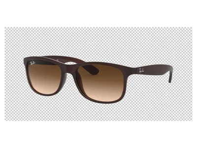 Produktbild von Ray-Ban Andy, Erwachsener, Uni, Quadratisch, Quadratisch, Vollrand, Braun