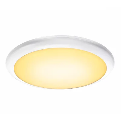 Productafbeelding van SLV LED Wandlampe Deckenleuchte Ruba 20 Weiß Ø52cm 27W 2500lm CCT 3000K/4000K IP65