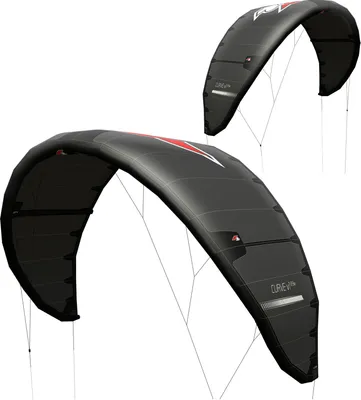 Produktbild von F2 Kite Curve 12 qm Schwarz 2024/25