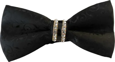 Zdjęcie produktu dla Muszka EX-30392 - Czarny / Wzór 2 - Elegancki Dodatek KP30392