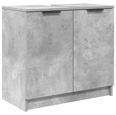 Obrázek produktu pro vidaXL Koupelnová skříňka betonová šedá 64,5 x 33,5 x 59 cm materiál na bázi dřeva