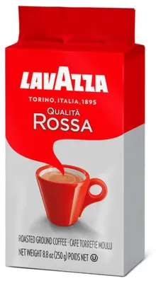 Image de Qualita Rossa café moulu 250g - Lavazza