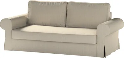 Produktbild von Dekoria Bezug für Backabro 3-Sitzer Sofa ausklappbar, beige, Bezug für Backabro 3-Sitzer Sofa