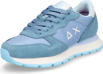 Productafbeelding van Sun68 Damen sneaker Ally, effen nylon, blauw