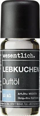 Produktbild von Lebkuchen 10ml von wesentlich.