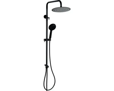 Produktbild von Novaservis Duschsets - Brausegarnitur ohne Armatur, 3 Strahlarten, schwarz matt SET032,5
