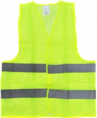 Obrázok produktu pre Geko Reflexná výstražná vesta žltá veľkosť M