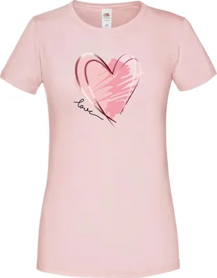 Immagine prodotto di T-shirt da donna PAULGOS "Love heart" (cuore d'amore)