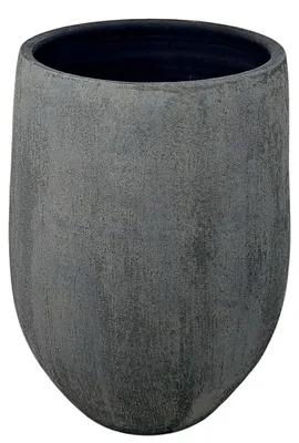 Produktbild von Bodenvase AVION Antraciet grau H. 30cm D. 23cm Keramik CreaFlor Home