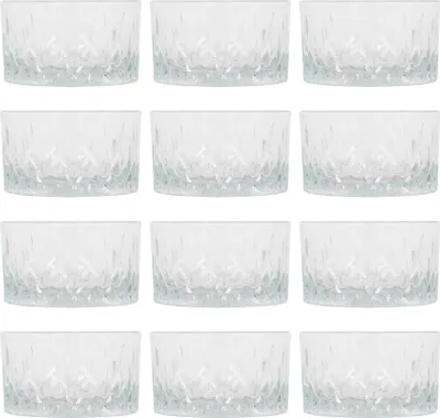 Produktbild von LAV Odin Glas-Snackschalen – 9,5 cm – 12 Stück