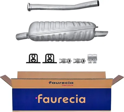 Produktbild von HELLA 8LD 366 026-961 Endschalldämpfer für BMW 3 Limousine (E36) Auspuff