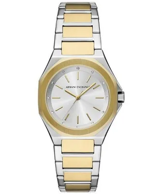 Immagine prodotto di Only Time With Stones Armani Exchange Gold Collection Andrea - donna