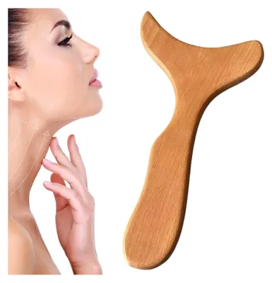 Produktbild von Massagekamm aus Holz | Natürliches Massagewerkzeug für das Wohlbefinden