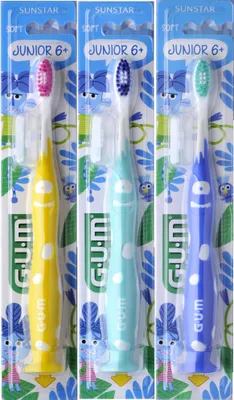 Produktbild von GUM Junior Zahnbürste 6-9 Jahre, 1 St ZBU
