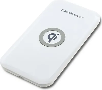 Obrázok produktu pre Bezdrôtová indukčná nabíjačka Qoltec | Qualcomm QuickCharge 3.0 10W | Biela