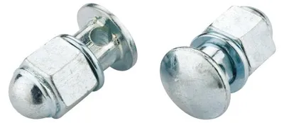 Immagine prodotto di Jagwire bulloni di ancoraggio da 5 mm – acciaio (25 pezzi) – argento