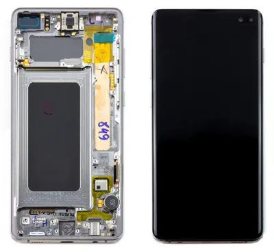 Produktbild von Samsung Galaxy S10+ Display (mit Rahmen) silber