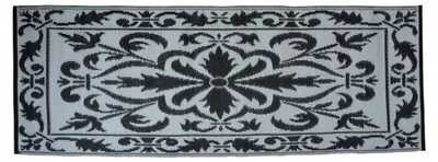 Image de Esschert Design Tapis de balcon 70x200cm s/w ; BL042