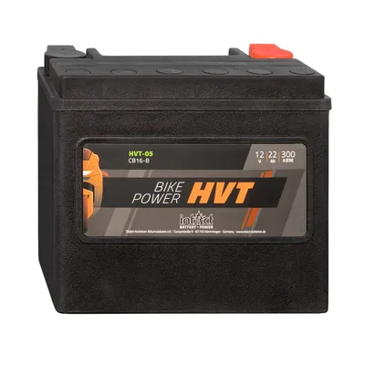Produktbild von intAct Bike-Power Motorradbatterie HVT YB16-B 12V 22Ah HVT-05