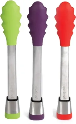 Obrázek produktu pro Kleště na kuchyňské náčiní v držáku 28 cm sada 12 kusů
