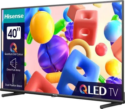 Produktbild von HISENSE QLEDTV 102cm FHD 60Hz DVBT2/C/S SmartTV HDR G sw