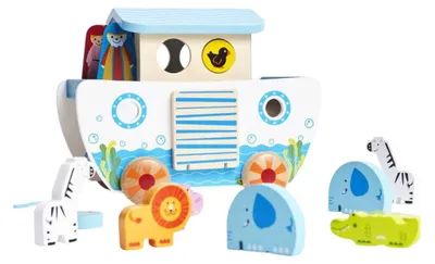Produktbild von Hape Push & Pull Nachzieh-Arche, E8049
