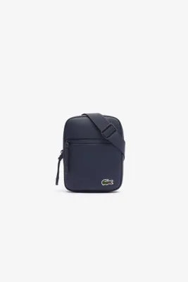 Produktbild von LACOSTE Umhängetasche Schultertasche LCST Flat Crossover Bag Eclipse dunkelblau