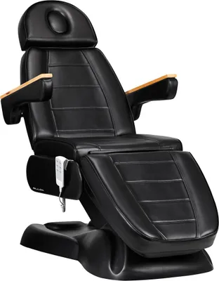 Image de Fauteuil cosmétique électrique Sillon Lux 273B 3 moteurs Noir